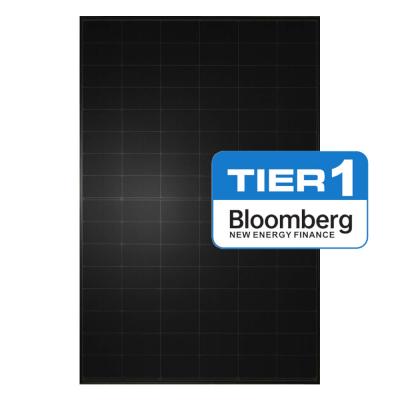 Moduł fotowoltaiczny 440 W N-Type Bifacial Full Black 30 mm TW Solar